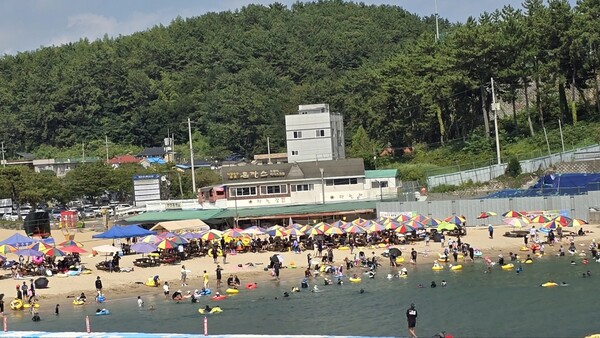 남일대해수욕장. ⓒ사천시