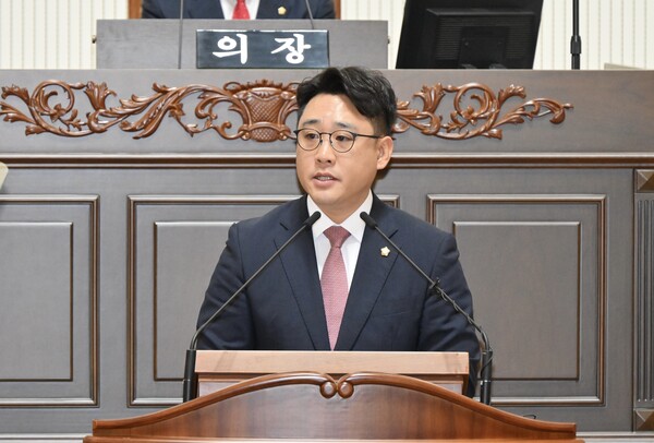 최민국 진주시의회 의원. ⓒ진주시의회