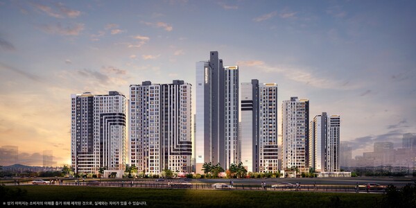 오퍼스 한강 스위첸 _투시도 야경