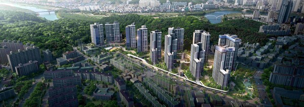 ◇'래미안 엘리미엄 울산' 조감도. (이미지=삼성물산)