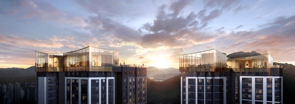 ◇'래미안 엘리미엄 울산' 스카이 커뮤니티. (이미지=삼성물산)