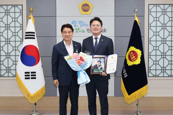 전남도의회는 7월 1일 자로 제6대 대변인에 진호건 도의원(더불어민주당, 곡성)을 임명했다.사진/전남도의회