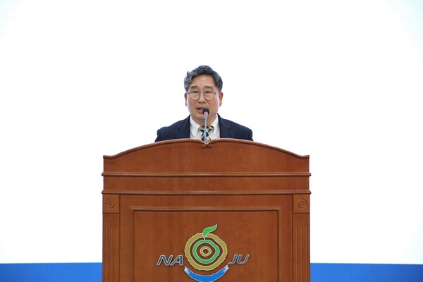 나주시 제22대 부시장에 강상구 전 전라남도 에너지산업국장이 취임했다.사진/나주시