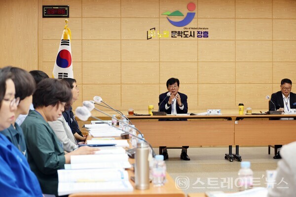 미래 비전사업 발굴 보고회.사진/장흥군