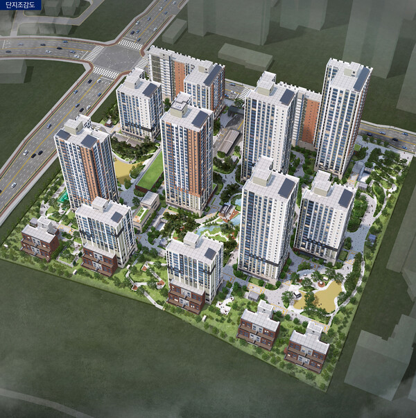 고양장항 S-1 단지조감도