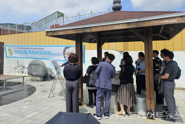 지역특화 남도음식거리 조성 현장평가.사진/전남도