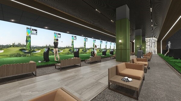 ◇'르엘 리버파크 센텀' 프리미어 골프클럽. (이미지=롯데건설)