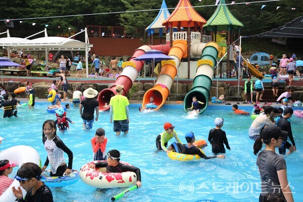 2024년 금성산 생태물놀이장 모습.사진/나주시