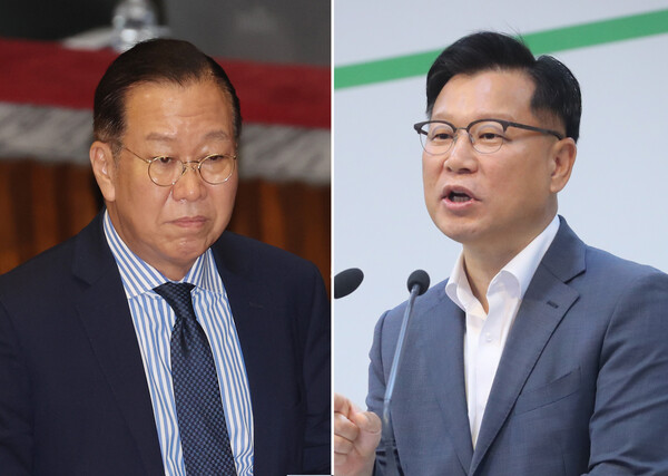 국민의힘 권영세 의원(왼쪽), 이양수 의원. 연합뉴스. 