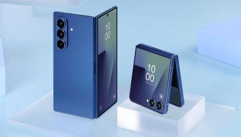 삼성전자 갤럭시Z 폴드7(왼쪽)과 플립7 제품. 삼성전자 제공