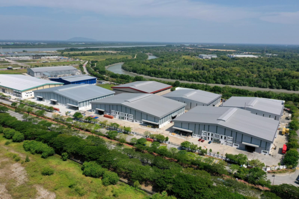 해양진흥공사는 글로벌 물류 공급망 투자펀드를 통해 첫 투자프로젝트를 완성했다. 사진은 미국 애틀랜타 소재 물류센터. 제공= 해진공