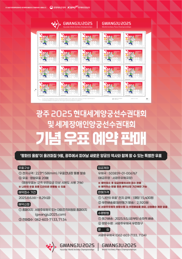 2025 세계양궁선수권대회.포스터/광주시