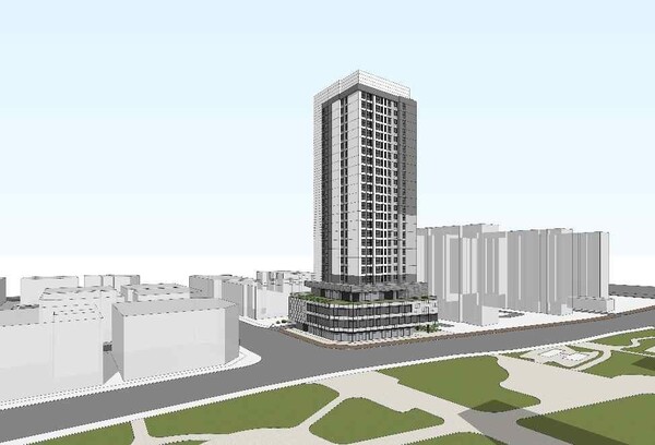 국토부 특화 공공 임대주택 공모에서 지역 제안형 특화주택으로 선정된 동두천 조감도.경기도 제공.