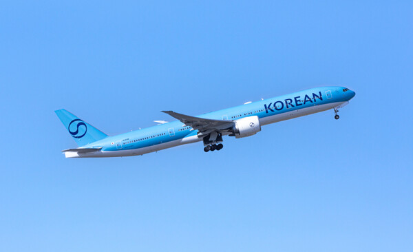대한항공 B777-300ER 항공기. 대한항공 제공