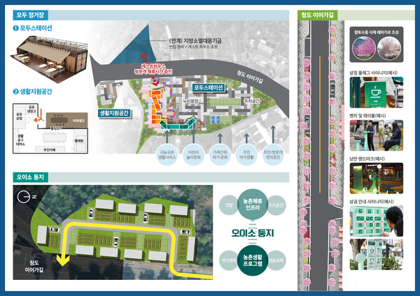 경북 청도군은 국토교통부 주관 ‘2025년 지역개발사업’(지역수요맞춤지원사업) 공모에 최종 선정됐다.(사진=청도군)