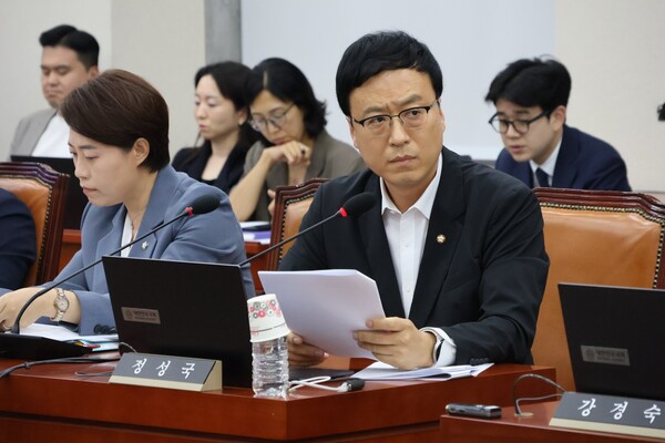 국민의힘 정성국 의원. 의원 페이스북. 