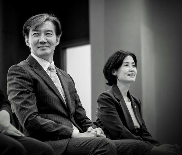 조국 전 조국혁신당 대표와 박은정 의원. 박은정 페이스북.