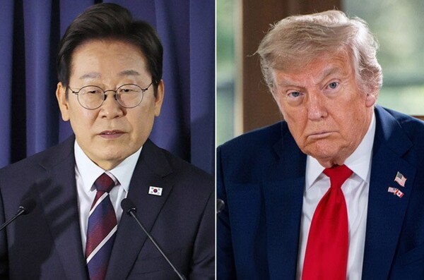 이재명 대통령(왼쪽), 도널드 트럼프 미국 대통령. EPA. 연합뉴스. 