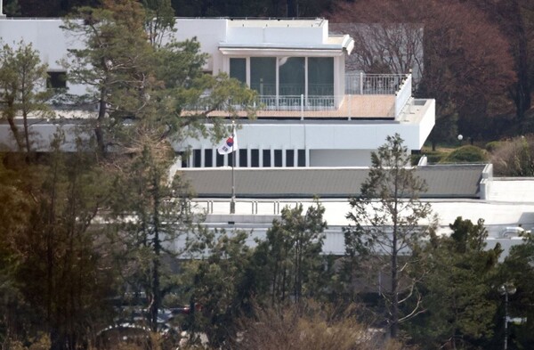 서울 용산 한남동 대통령 관저. 연합뉴스. 