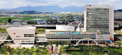 광주광역시청 전경.