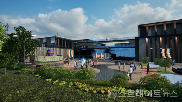 국립해양수산박물관 조감도. 전남도