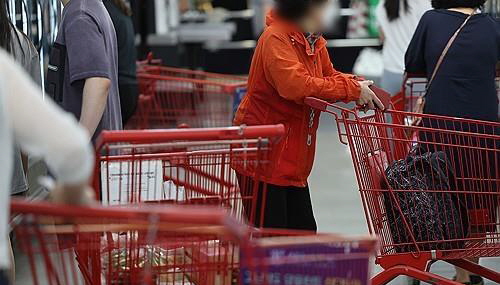 서울 시내 한 대형마트 모습. 연합뉴스