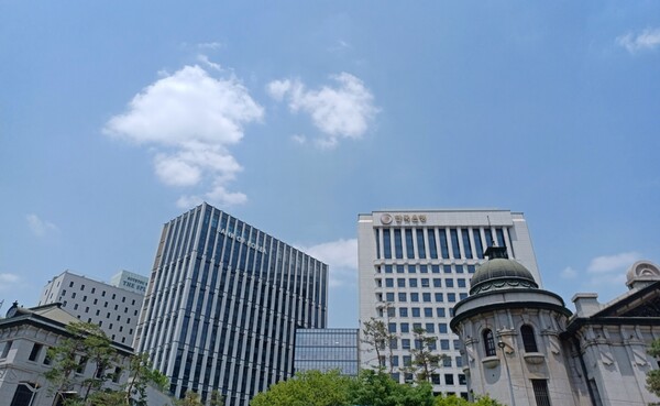 한국은행. 전경. 연합뉴스 제공.