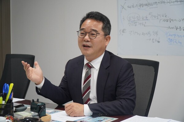 6월 10일 '디지털자산기본법'을 대표 발의한 더불어민주당 민병덕 의원. 민병덕 의원실 제공.