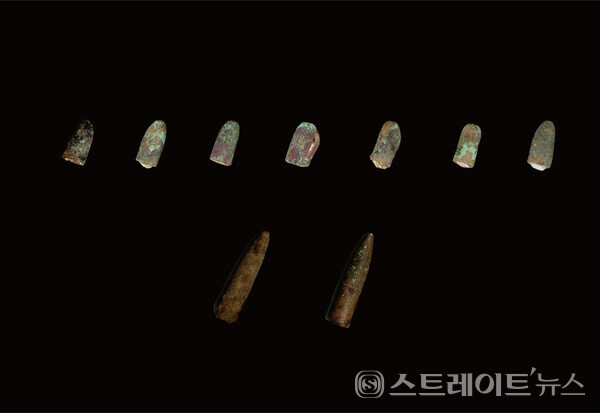 광양매티재 발굴 유류품. 여순사건위원회