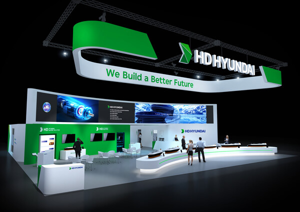 '가스텍 2025'에 마련될 HD현대 부스 조감도. HD현대 제공