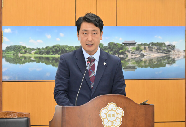 오경훈 진주시의원. 진주시의회 제공