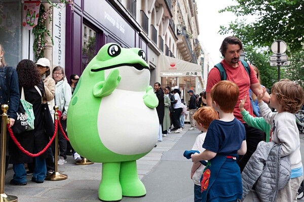 사진은 지난 5월~6월에 진행된 하이트진로 프랑스 파리 진로 팝업스토어 행사 현장. 하이트진로 제공