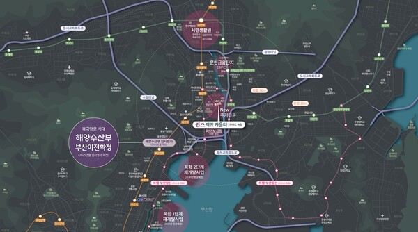 ㈜대성문과 리즈건설, 이채건설이 부산광역시 동구 범일동 828-9번지(구. 부산상록회관 부지)에 공급하는 ‘퀸즈이즈카운티’의 입지. 청약홈은 18일 이 단지 일반공급 1순위 청약 접수 결과, 266가구 모집에 17명이 지원했다고 밝혔다. 리즈건설/이채건설