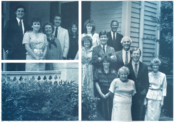 1978년 지역 보험사업자로 시작 당시의 포테그라 구성원들. 포테그라 홈페이지 캡처.