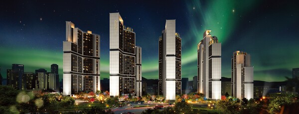 대우건설이 수주한 '청파1구역 루이리스 써밋' 투시도. 대우건설 제공