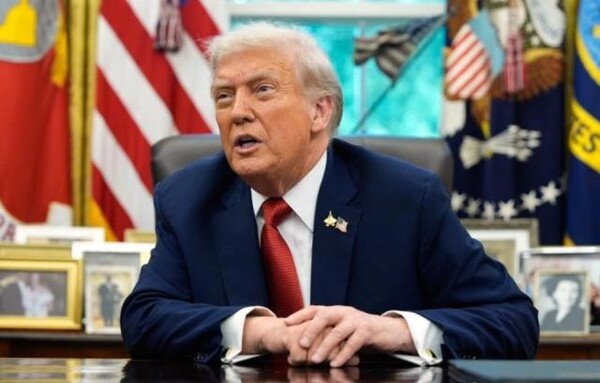 미국 도널드 트럼프 대통령. 연합뉴스