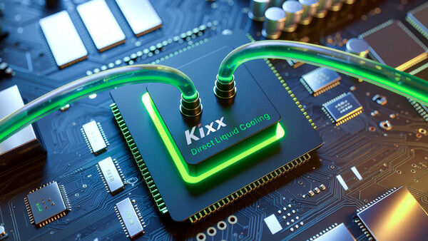 GS칼텍스가 개발한 직접액체냉각유체 'Kixx DLC Fluid PG25'. GS칼텍스 제공