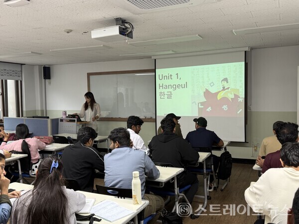 외국인 유학생 한국어 교육(동신대). 전남도