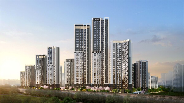 '아크로 드 서초' 단지 투시도[DL이앤씨제공]