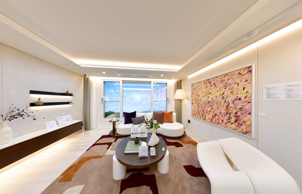 대우건설이 경기도 김포시 사우동 428-3번지(풍무역세권 도시개발사업 B3블록) 일원에 공급하는 '풍무역 푸르지오 더 마크'의 84㎡A형 거실. 청약홈은 내달 3일 특별공급을 시작으로 이 단지 청약을 접수한다. 대우건설