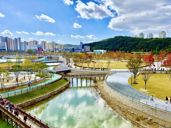 대전 갑천생태호수공원. 대전시 제공.