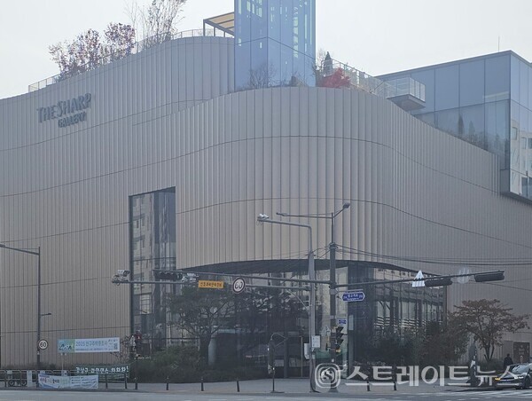 ◇'더샵 분당티에르원'의 견본주택이 선보인 서울 강남구 자곡동의 '더샵 갤러리'. 이준혁 기자