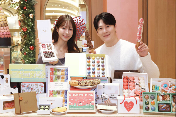 신세계백화점 강남점 지하1층 빼빼로&수능 기프트 팝업. 신세계백화점 제공