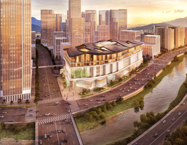 더현대 광주 조감도. 광주시