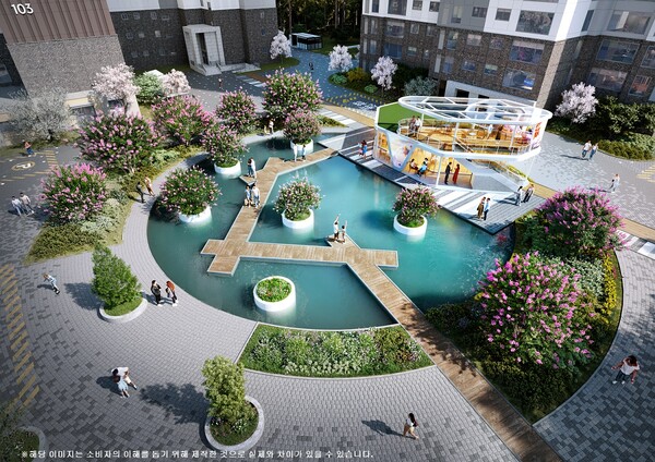 탑석 푸르지오 파크7 아쿠아포레스트[대우건설 제공]