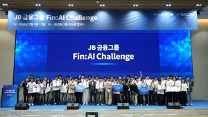 JB금융, 1억원 상금 AI 서비스 경진대회 성료